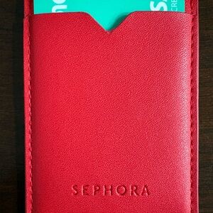 Sephora Red Phone Case Card Holder